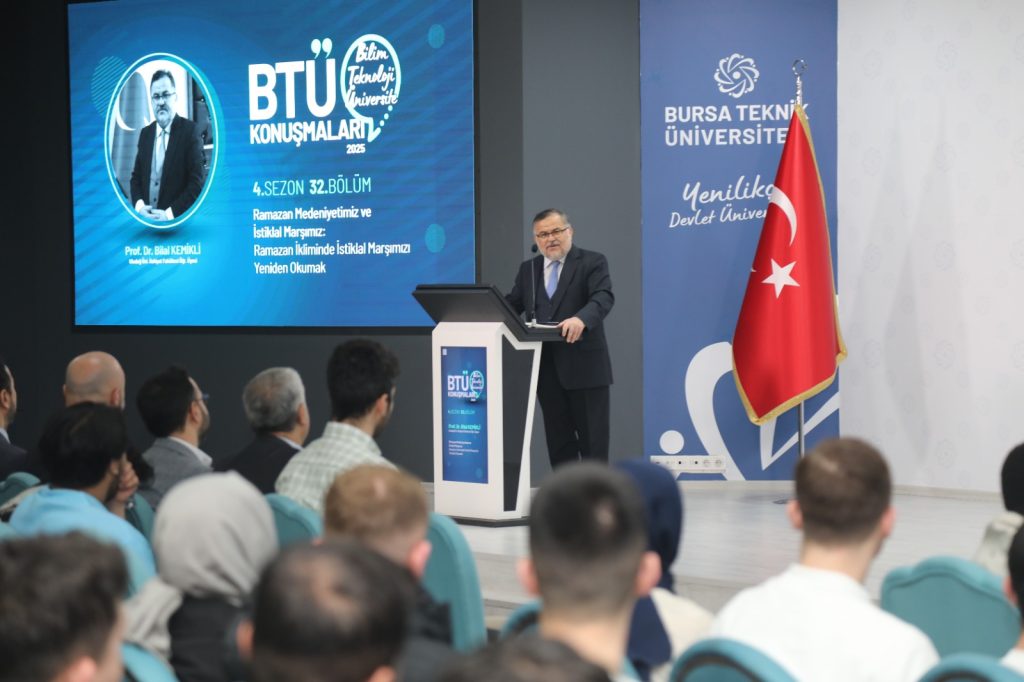 BTÜ Konuşmaları’nın Konuğu Prof. Dr. Bilal Kemikli oldu