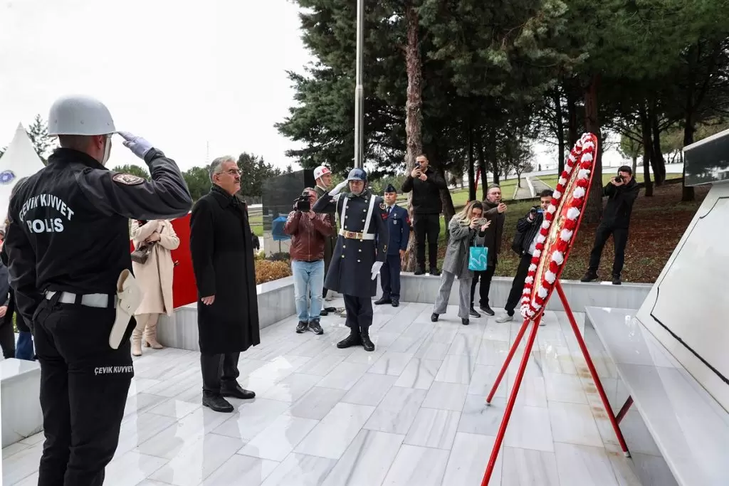 18 Mart Şehitleri Anma Günü ve Çanakkale Zaferi’nin 110. Yıl Dönümü törenle kutlandı